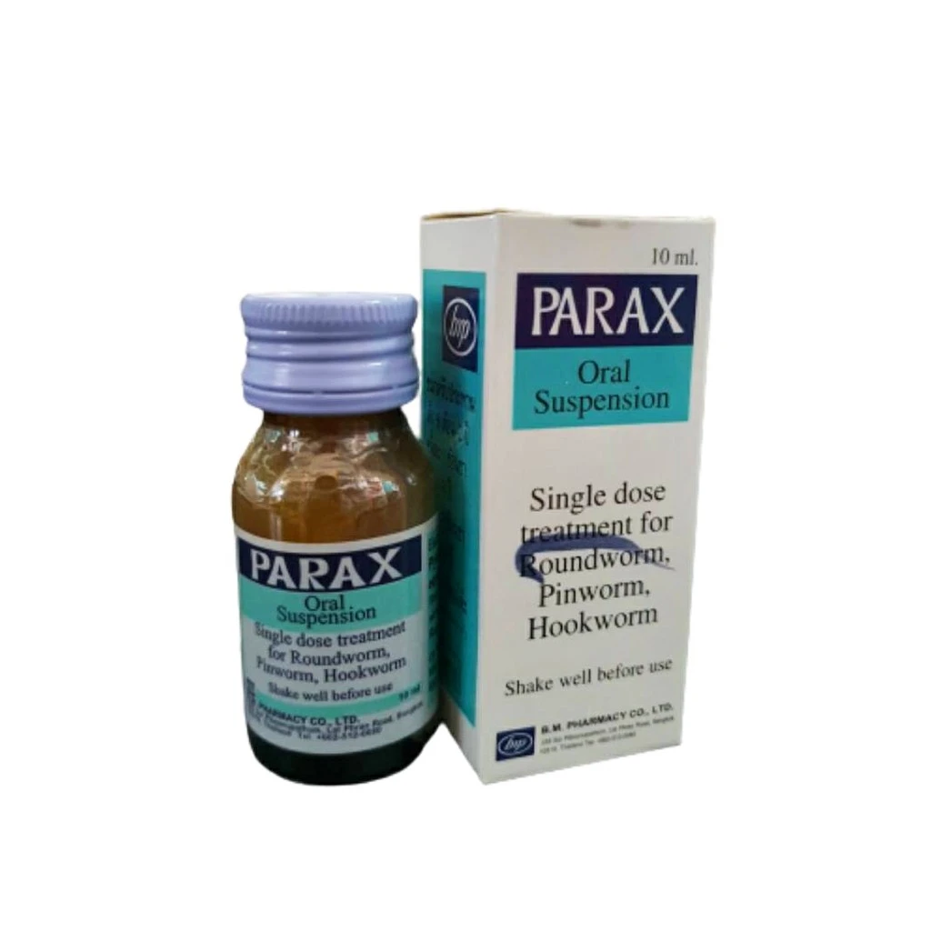 9.Parax ยาถ่ายพยาธิ หมา แมว ชนิดน้ำ
